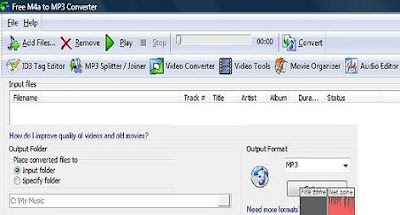 how to convert m4a files to mp3 online